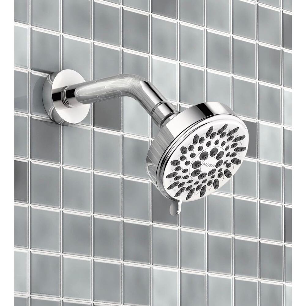 Moen Ignite 20090 Chrome 5-Function Shower Head 2.5 GPM NIB Spot Resist